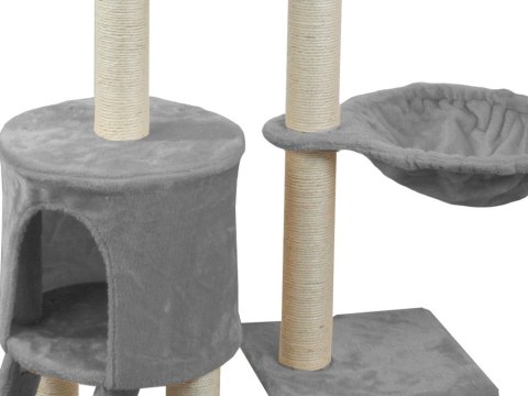 Drapak dla kota drzewko wieża legowisko 138cm Drapak dla kota drzewko wieża legowisko 138cm